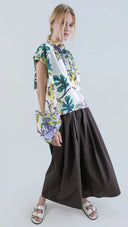 Air Drift Wide-Leg Culotte with Drawstring Waist