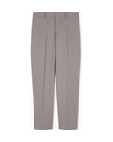 Cotton-silk fabric trousers