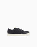 Jacquard sneakers with an all-over eagle