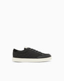Jacquard sneakers with an all-over eagle