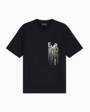 Heavy jersey T-shirt with embroidered logo