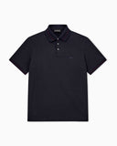 Piqué polo with embroidered logo