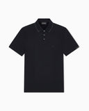 Piqué polo with embroidered logo