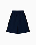 Crêpe jersey Bermuda shorts