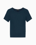 Slim-fit striped jacquard jersey shirt Signature Capsule