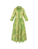 ROBE HELIOS KAKI ET DORE