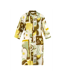 ROBE CHEMISE LAPIS MULTI KAKI