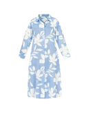 ROBE ANANIE FLEURS BLEUES