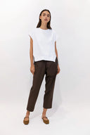 Soft Flow Casual Jogger with Clean Vertical Pockets
