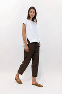 Soft Flow Casual Jogger with Clean Vertical Pockets