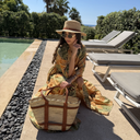 ROBE HELIOS MARRON/KAKI/OR