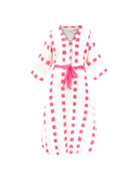 ROBE JASMIN JACQUARD ROSE