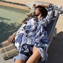 ROBE ANGELE BLEU MULTI