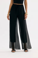 Sheer flowy pants