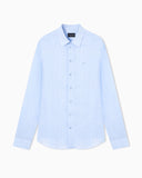 Solid color linen shirt