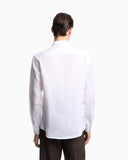 Solid color linen shirt