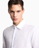 Solid color linen shirt
