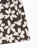 Flower eagle patterned swim shorts