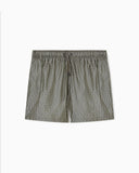 Swim shorts with all-over jacquard logo