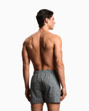 Swim shorts with small logo designs