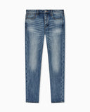 J75 slim-fit, stone-washed 8.6-oz comfort stretch-denim jeans