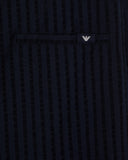 Beachwear Bermuda shorts in Lyocell blend seersucker