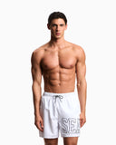 Sea embroidery beachwear shorts