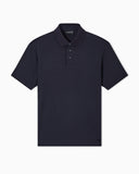 US Exclusive jacquard jersey polo shirt