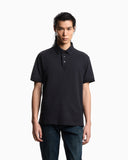 US Exclusive jacquard jersey polo shirt