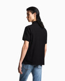 US Exclusive jacquard jersey polo shirt