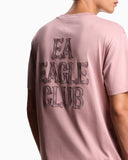 Organic jersey T-shirt with Eagle Club ASV embroidery
