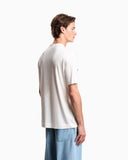 Lyocell-blend jersey T-shirt with soft touch embossed logo