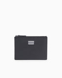 Tumbled-leather pouch