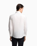 Slim-fit shirt in a Lyocell-blend jersey