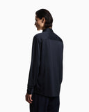 Slim-fit shirt in a Lyocell-blend jersey