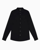 Slim-fit shirt in a Lyocell-blend jersey