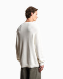 Half fisherman’s rib knit jumper