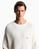 Half fisherman’s rib knit jumper