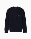 Half fisherman’s rib knit jumper