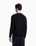 Half fisherman’s rib knit jumper