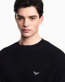 Half fisherman’s rib knit jumper