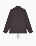 Nylon blouson with logo embroidery