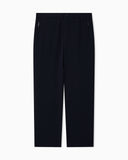Icon 3D piqué-effect crêpe jersey trousers