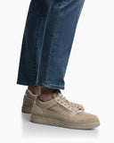 Cordura sneakers with suede details