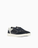 Cordura sneakers with suede details