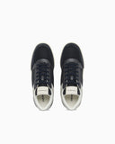 Cordura sneakers with suede details