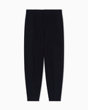 Stretch-nylon trousers with an elasticated hem