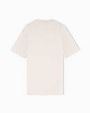 Slim-fit heavy jersey T-shirt with domed eagle