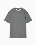 Lyocell-blend jersey T-shirt with all-over micro pattern print