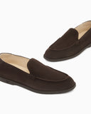 Velour suede loafers